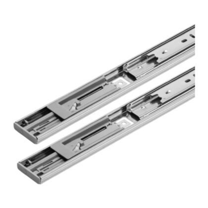 Corrediça Telescópica Para Gavetas Com Amortecedor - 45kg