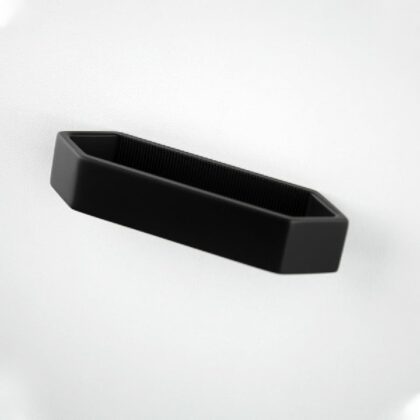 Puxador Elemento Zen Tamanho M 48mm Preto- Zen Design