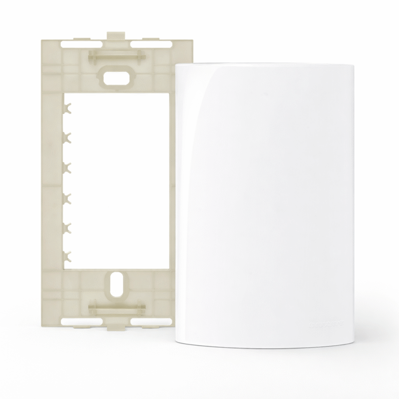 Conjunto Placa 4x2 Cega Branca - Margirius