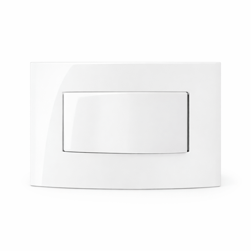 Conjunto Interruptor Simples 10A 70x70 Branco-Margirius