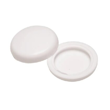 Tampa Parafuso Cama Branco- SAS Plastic