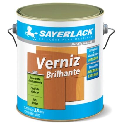 Verniz Say Nitro Brilho 3.6lt- Sayerlack